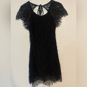chinese dress ladies Stolen Stores Signature V Neck Lace Maxi Dress in Light Yellow